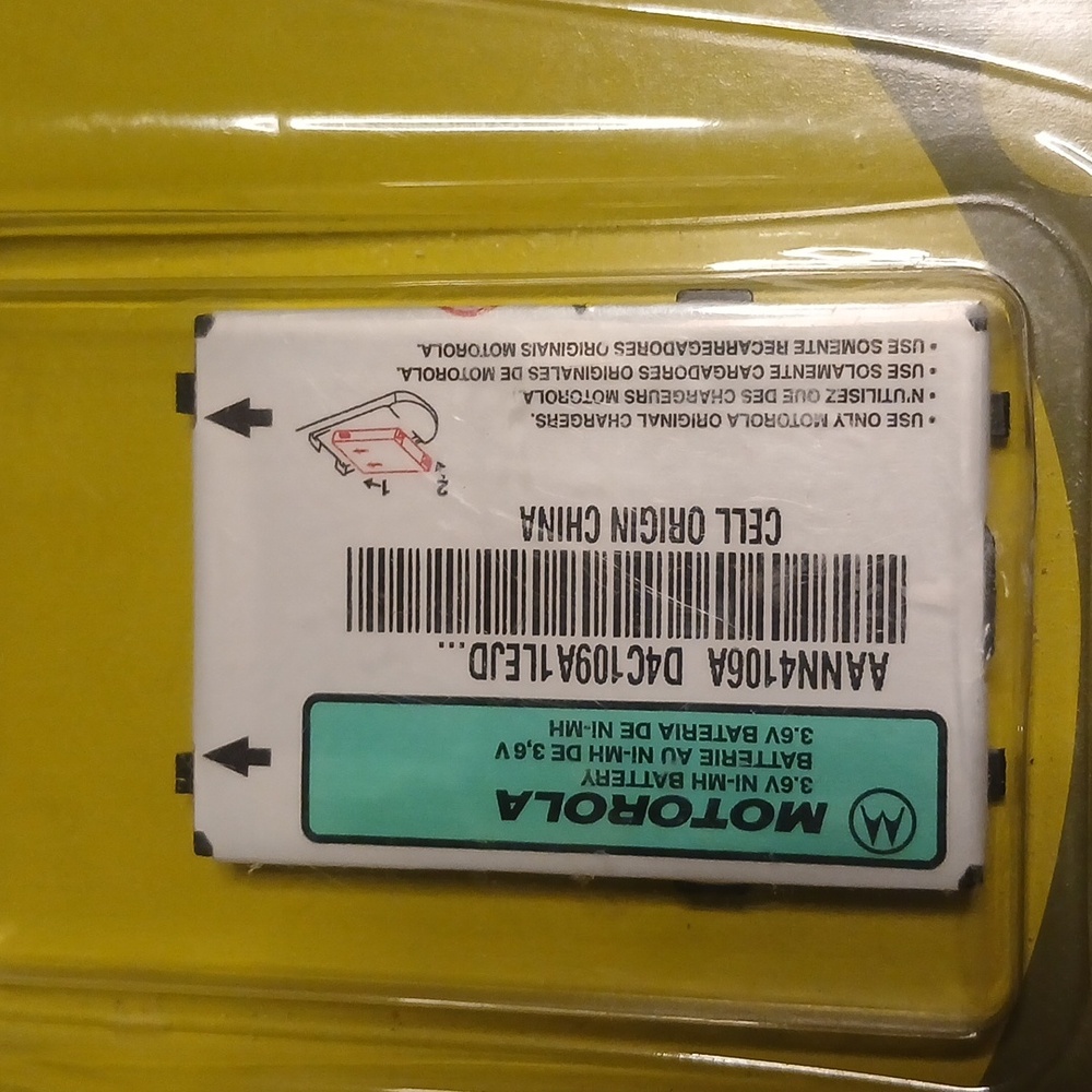 Motorola T193 Series Battery AANN4106A For Motorola T192 T193 T193m 600mAh - Picture 2 of 4